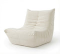 Fauteuil Lounge Compressé Blanc 1 Place