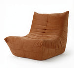 Fauteuil Lounge Compressé Marron 1 Place