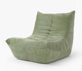 Fauteuil Lounge Compressé Vert Kaki Clair 1 Place