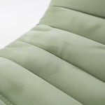 Fauteuil Lounge Compressé Vert Kaki Clair 1 Place vue de près