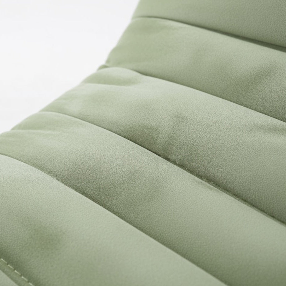 Fauteuil Lounge Compressé Vert Kaki Clair 1 Place vue de près