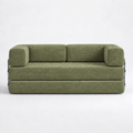 Oslo - Canapé Compressé Modulable 2 places Vert Olive Flexi Canap